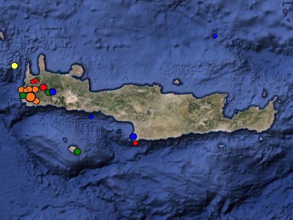 Crete Earthquakes