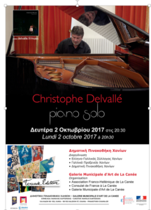 2nd October Christophe Dévallé jazz pianist