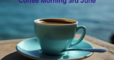 Coffee morning 3rd June